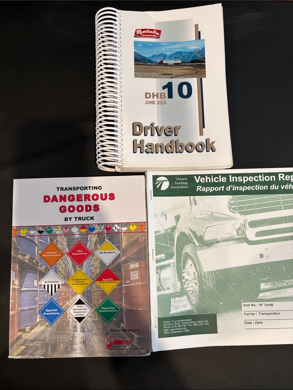 Class 1 training books